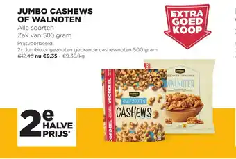Jumbo cashews of walnoten 500g