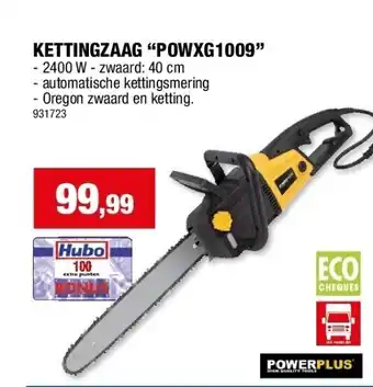 Hubo KETTINGZAAG “POWXG1009” aanbieding