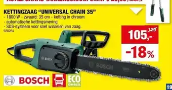 Hubo KETTINGZAAG “UNIVERSAL CHAIN 35” aanbieding