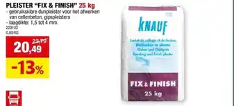 Hubo PLEISTER “FIX & FINISH” 25 kg aanbieding
