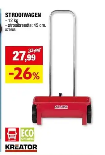 Hubo STROOIWAGEN aanbieding