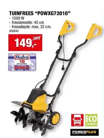 Hubo TUINFREES “POWXG72010” aanbieding