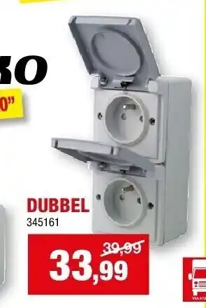 Hubo DUBBEL aanbieding