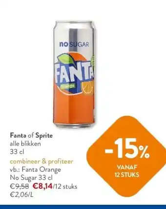 OKay Fanta of Sprite aanbieding