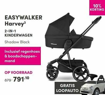Baby & Tiener Easywalker harvey3 2-in-1 kinderwagen aanbieding