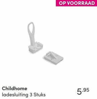 Baby & Tiener Childhome ladesluiting aanbieding