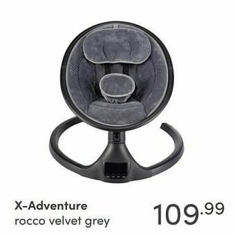 Baby & Tiener X-adventure rocco velvet grey aanbieding