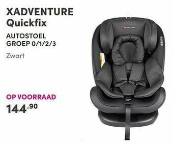 Baby & Tiener Xadventure quickfix autostoel aanbieding