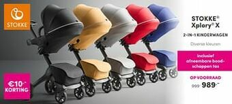 Baby & Tiener Stokke xplory x 2-in-1 kinderwagen aanbieding