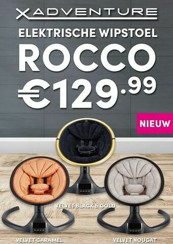 Baby & Tiener Elektrische wipstoel rocco aanbieding