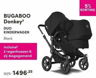 Baby & Tiener Bugaboo donkey3 duo kinderwagen aanbieding