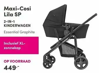 Baby & Tiener Maxi-cosi lila sp 2-in-1 kinderwagen aanbieding