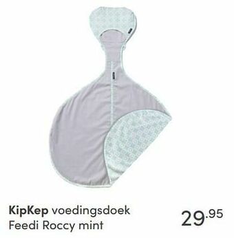 Baby & Tiener Kipkep voedingsdoek feedi roccy mint aanbieding