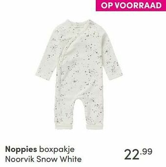 Baby & Tiener Noppies boxpakje noorvik snow white aanbieding