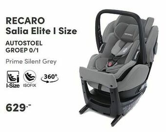 Baby & Tiener Recaro salia elite i size autostoel aanbieding
