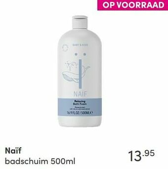 Baby & Tiener Naïf badschuim aanbieding