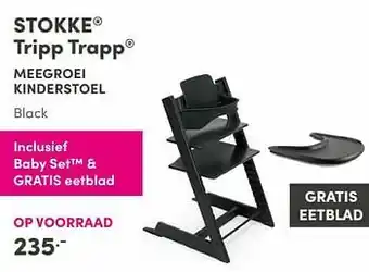 Baby & Tiener Stokke tripp trapp meegroei kinderstoel aanbieding