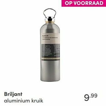 Baby & Tiener Briljant aluminium kruik aanbieding