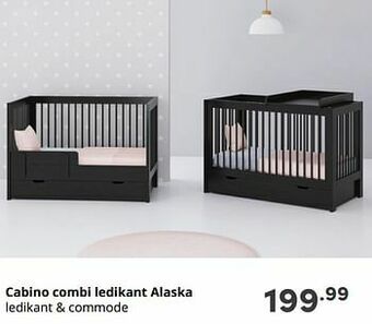 Baby & Tiener Cabino combi ledikant alaska aanbieding