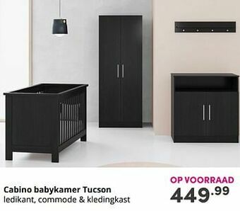 Baby & Tiener Cabino babykamer tucson aanbieding