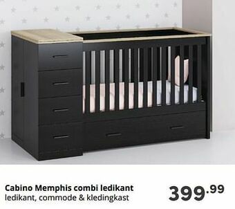 Baby & Tiener Cabino memphis combi ledikant aanbieding