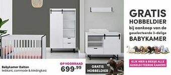 Baby & Tiener Babykamer dalton aanbieding