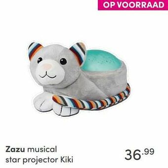 Baby & Tiener Zazu musical star projector kiki aanbieding