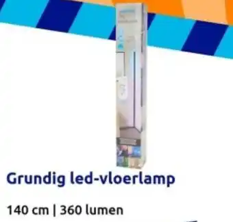 Action Grundig led-vloerlamp 140 cm aanbieding