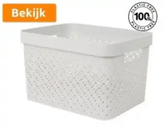 Action Curver mand terrazo 36 x 26 x 22 cm aanbieding