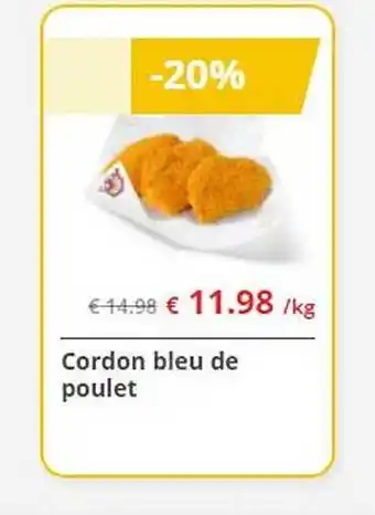 Renmans Cordon Bleu De Poulet aanbieding
