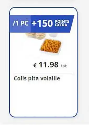 Renmans Colis Pita Volaille aanbieding