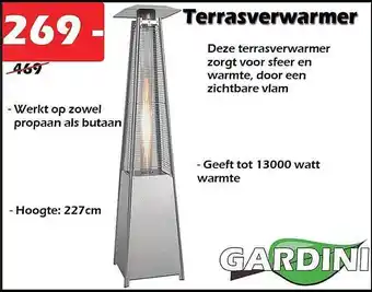 Gardini Terrasverwarmer