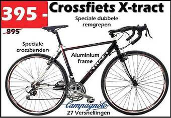 iTEK Crossfiets X-tract aanbieding