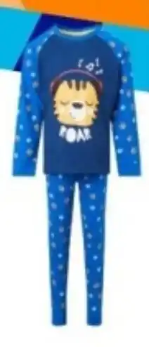 Action Pyjama maten 98 - 128 aanbieding