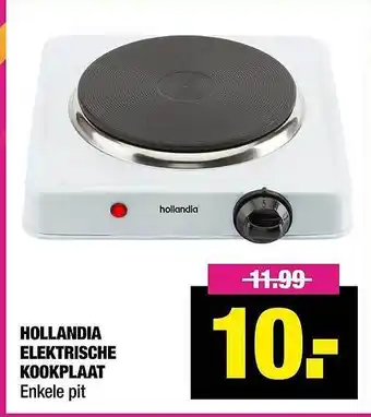 Big Bazar Hollandia Elektrische Kookplaat aanbieding