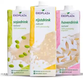 Ekoplaza PLANTAARDIGE DRANKEN 1L aanbieding