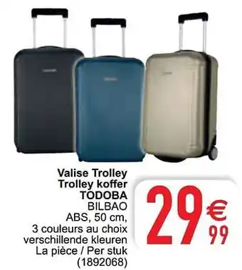 Cora Valise trolley trolley koffer todoba bilbao aanbieding