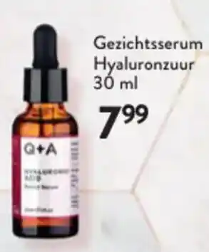 Gezichtsserum Hyaluronzuur 30 ml