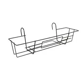 Brico Jardifer bloembakhouder zwart 85 x 22 cm aanbieding