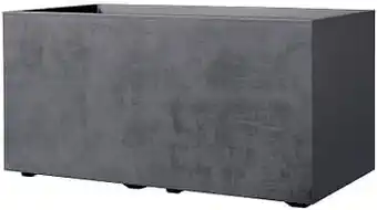 Brico Bloembak Millennium antraciet + waterreservoir 79cm aanbieding