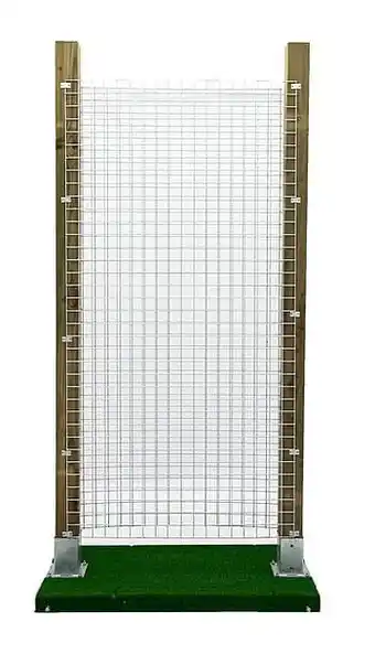 Brico Giardino draadpaneel Siena maas 10x10cm groen 180x180cm aanbieding