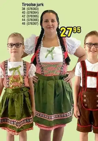 Happyland Tiroolse jurk aanbieding