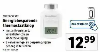 Silvercrest energiebesparende thermostaatknop