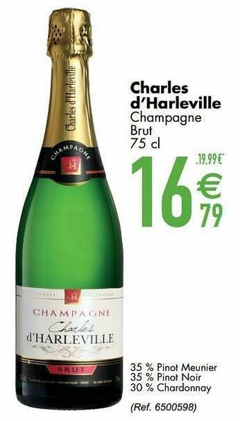 Cora Charles d’harleville champagne brut aanbieding