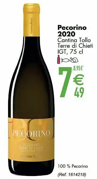 Cora Pecorino 2020 cantina tollo terre di chieti igt aanbieding