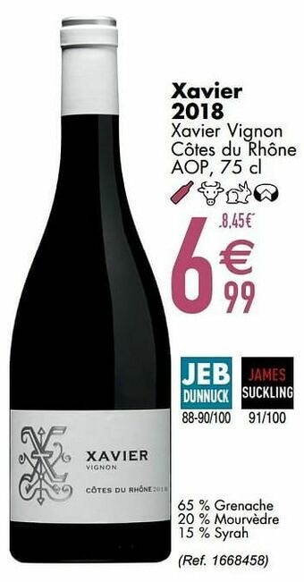 Cora Xavier 2018 xavier vignon côtes du rhône aop aanbieding