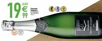 Laurent lequart champagne brut réserve