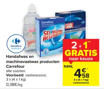 Handafwas en machinevaatwas producten Carrefour