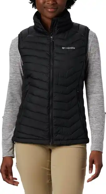 Bol.com Columbia Powder Lite Vest Bodywarmer - Outdoor bodywarmer - Winddicht - Waterafstotend - Dames - maat S aanbieding