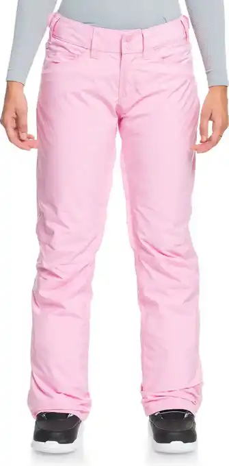 Bol.com Roxy Wintersportbroek Backyard Volwassenen Vrouwen Technische Snowbroek - L Roze aanbieding